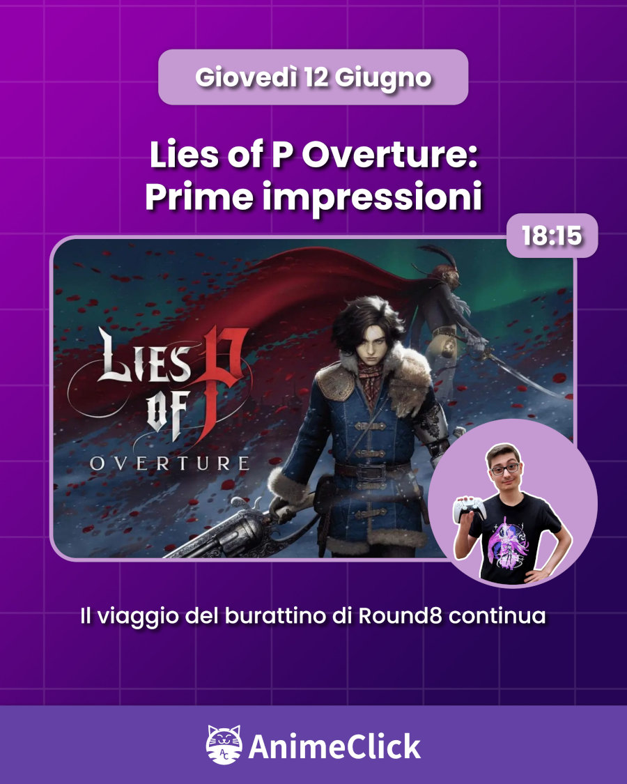 AnimeClick su Twitch: programma dal 9 al 15 giugno AnimeClick su Twitch: programma dal 9 al 15 giugno